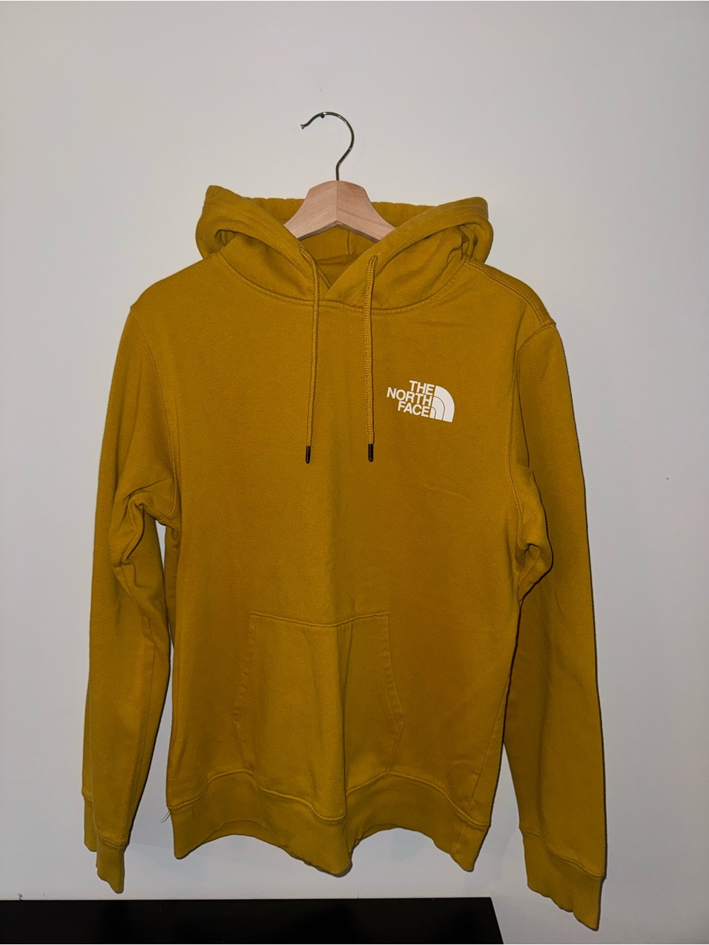 The North Face Men's Mustard Crewneck Hoodie - Yellow